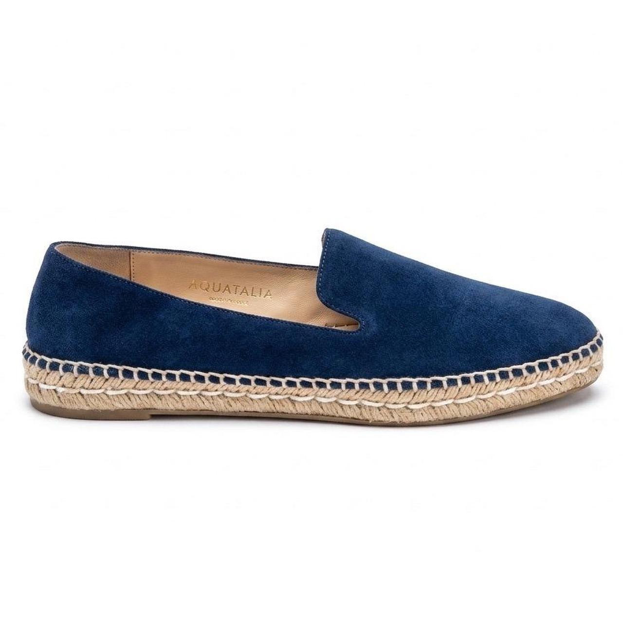 Prada Women's Espadrilles - Blue | Depop US