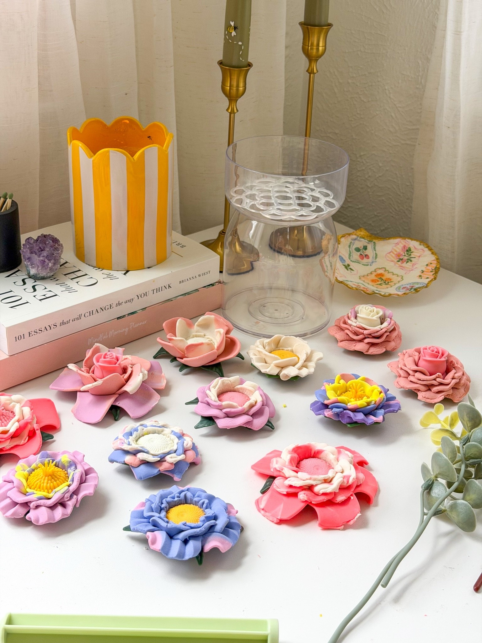 Playdoh isn’t just for adults anymore! These whimsical clay flowers were made from their bloom kits! 🌸💐 such a fun, whimsical and cute hobby to do with friends or for a cozy night in

#LTKSeasonal #LTKHome #LTKselfcare