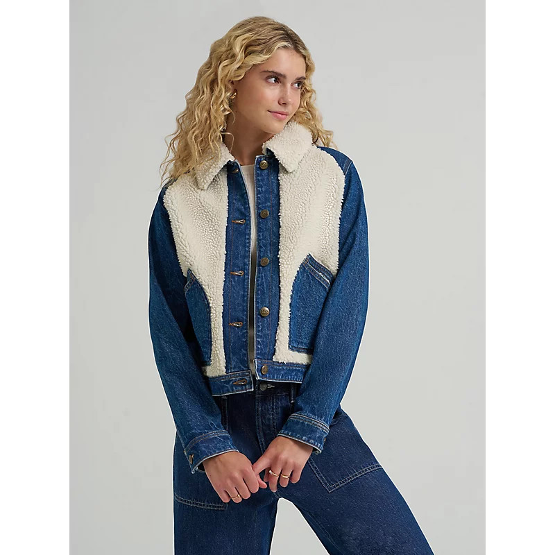 Womens Mixed Media Jacket | Lee Jeans