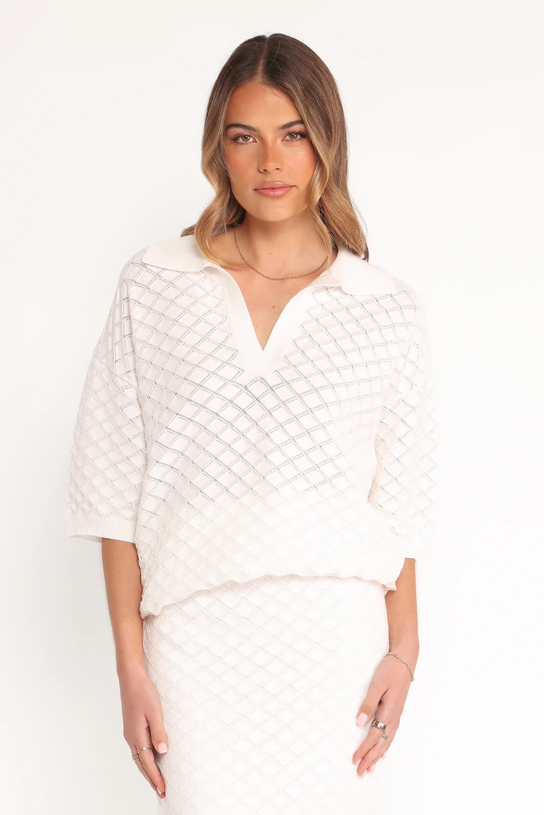 Meera Top - White | Petal & Pup (US)