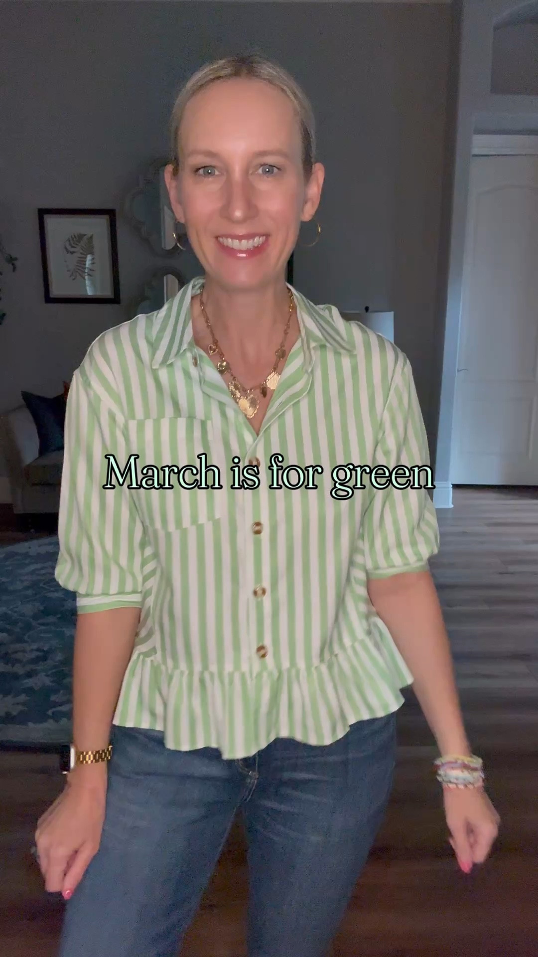 March means all things green 💚

#LTKSeasonal #LTKOver40 #LTKootd