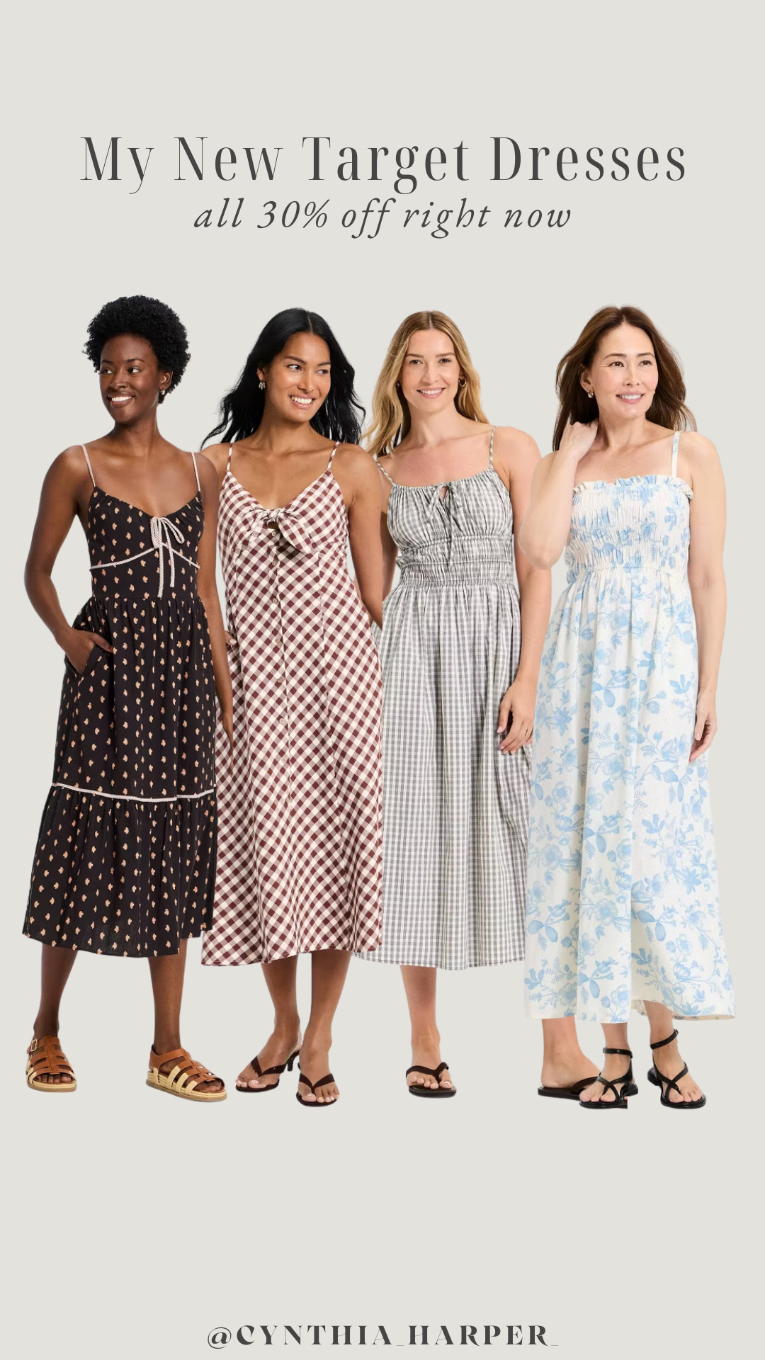 My new Target dresses! And all of them are 30% off right now. 

#LTKTarget #SpringFashion #Dresses 

 