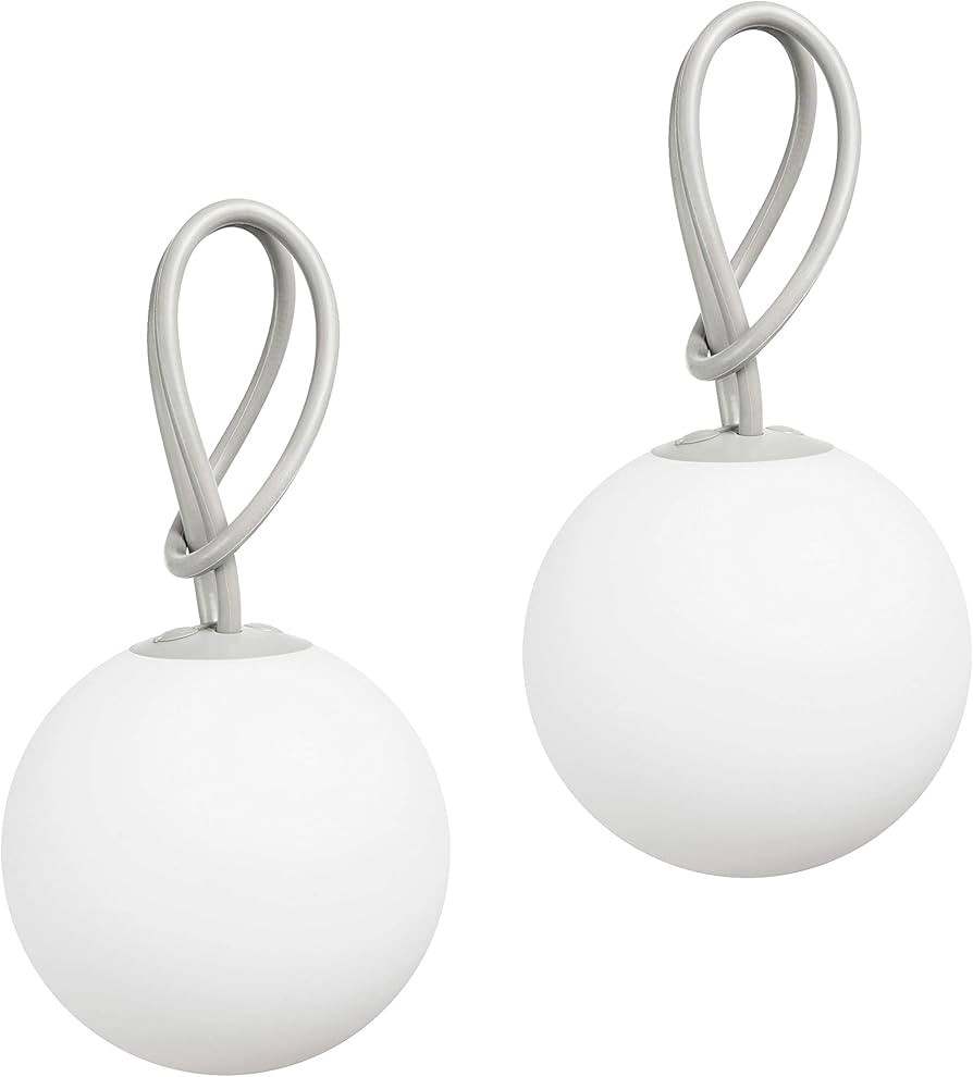 Fatboy BOL-LTGRY-2PK Bolleke 2 Pack Hanging Lamp, Light Grey | Amazon (US)
