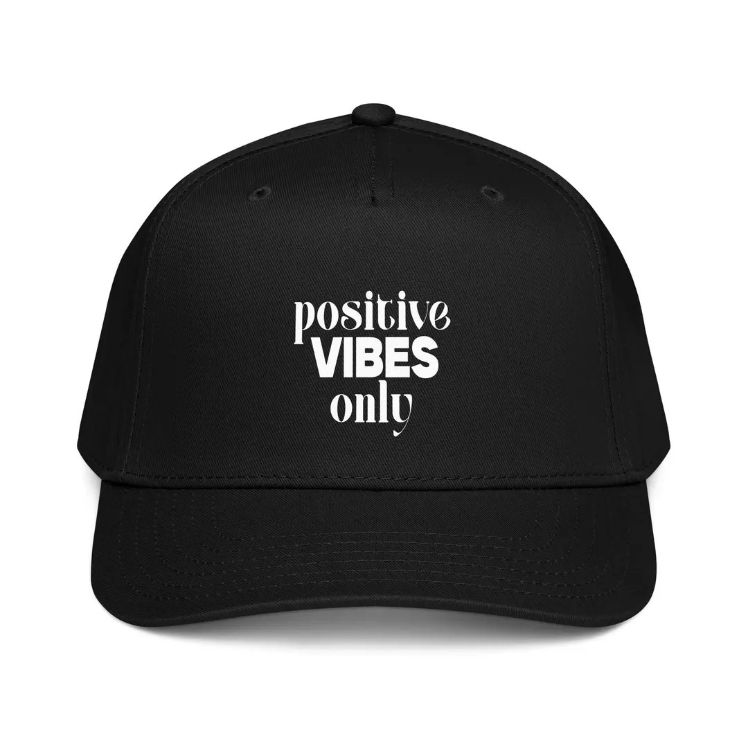Positive Vibes Only Baseball Cap – Motivational Hat, Adjustable Dad Hat, Good Energy, Unisex, T... | Etsy (US)