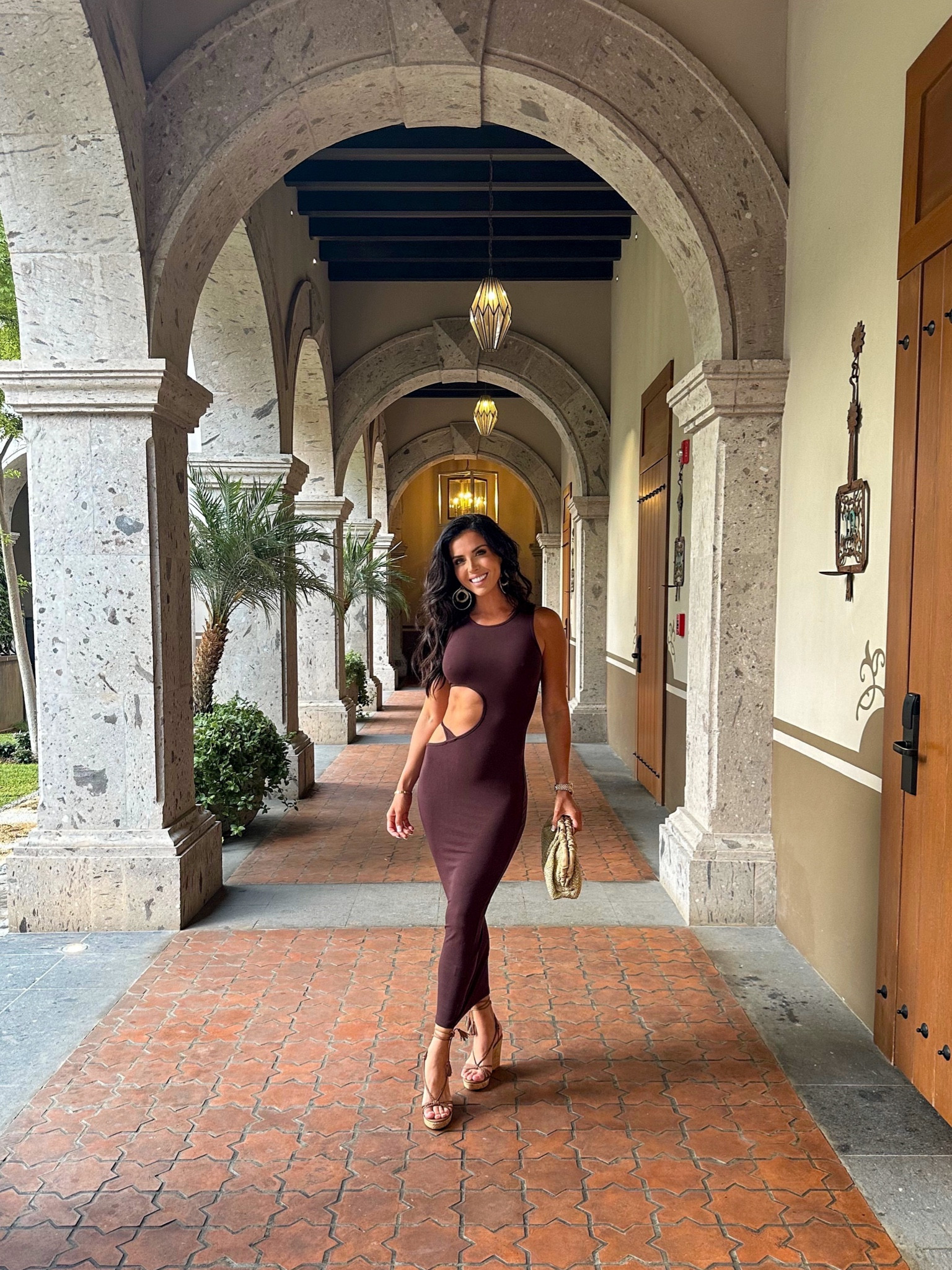 This dress is SO comfy and stretchy! I would dress it down and wear for a beach day or brunch as well with flats! 

#LTKFind #LTKtravel #LTKunder100