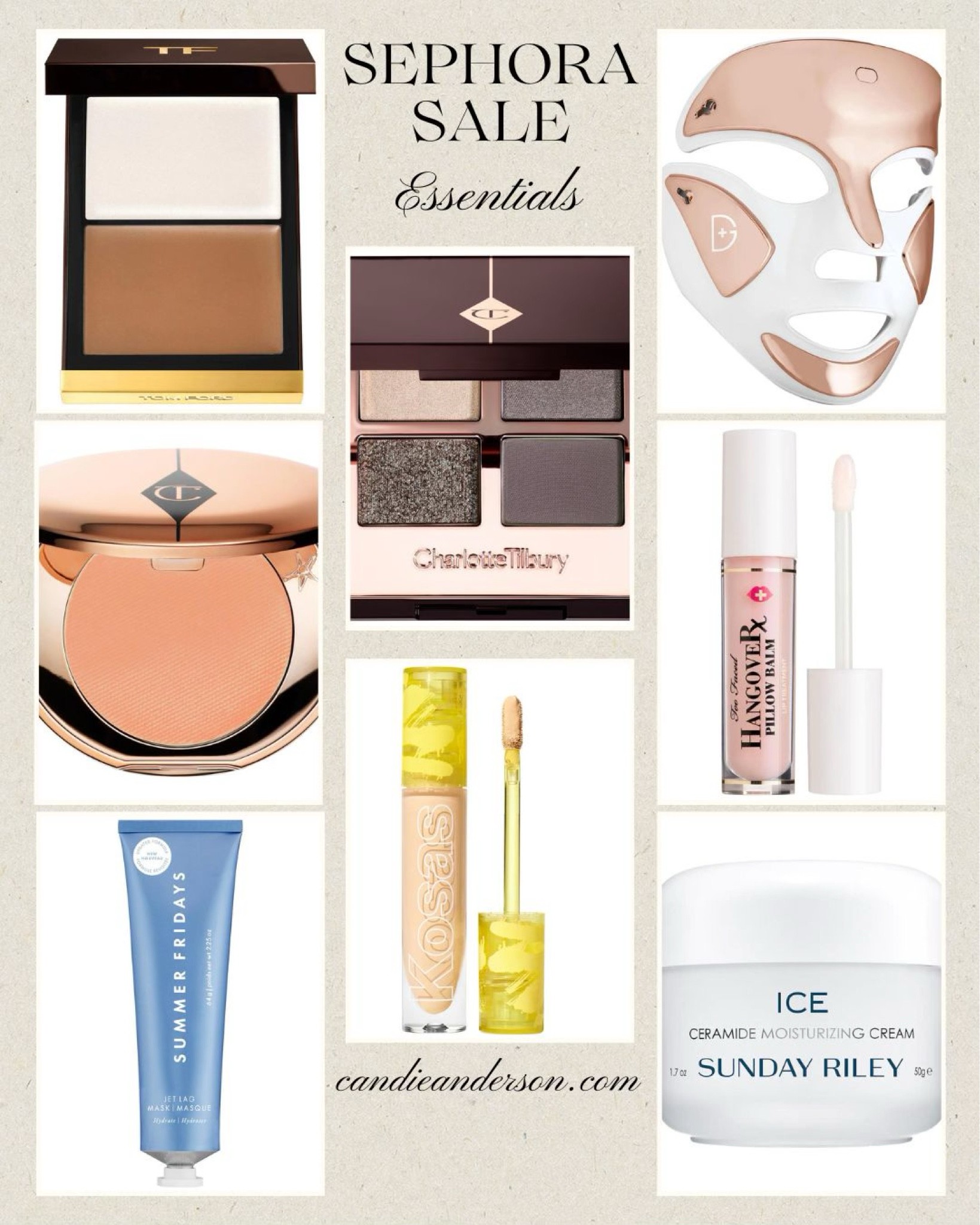 Sephora Sale essentials. Beauty must haves. Holiday gifts for her. Tom Ford contour palette. Tom ford highlighter. Charlotte Tilbury eyeshadow palette. Vital Tiktok concealer. Tiktok beauty must haves. Best moisturizer for sensitive skin. Best mask for sensitive skin. Led mask. Dr. Dennis Gross anti aging mask. Dr Dennis Gross mask sale. #ltkgift

#LTKsalealert #LTKbeauty