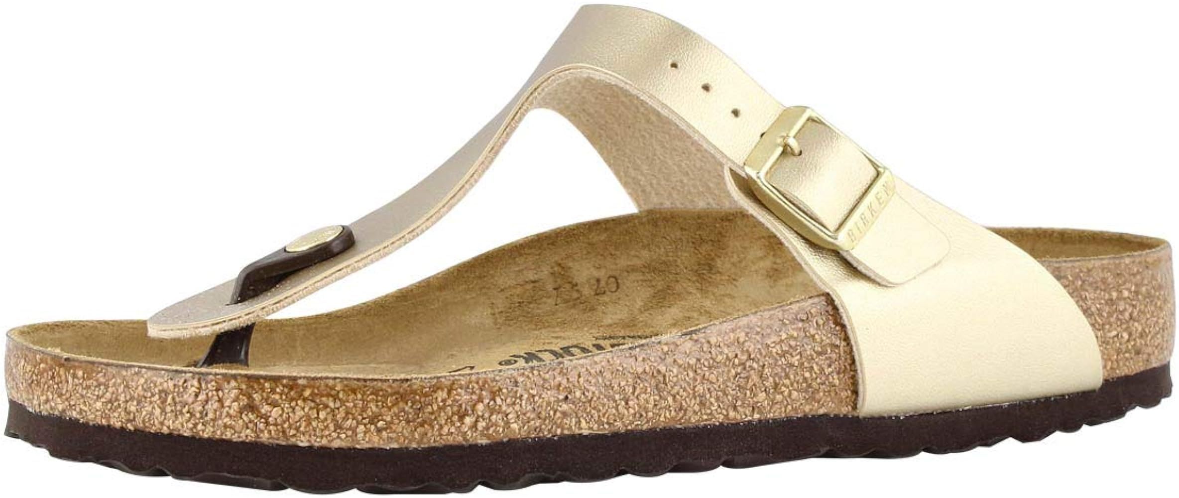Amazon.com | Birkenstock Women's 0043691 B Gizeh Sandals, Black Matte, 39 | Flip-Flops | Amazon (US)