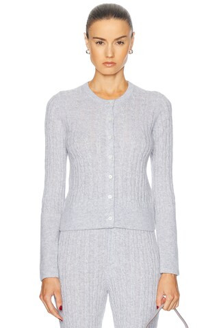 Jane Cable Cashmere Cardigan | FWRD 