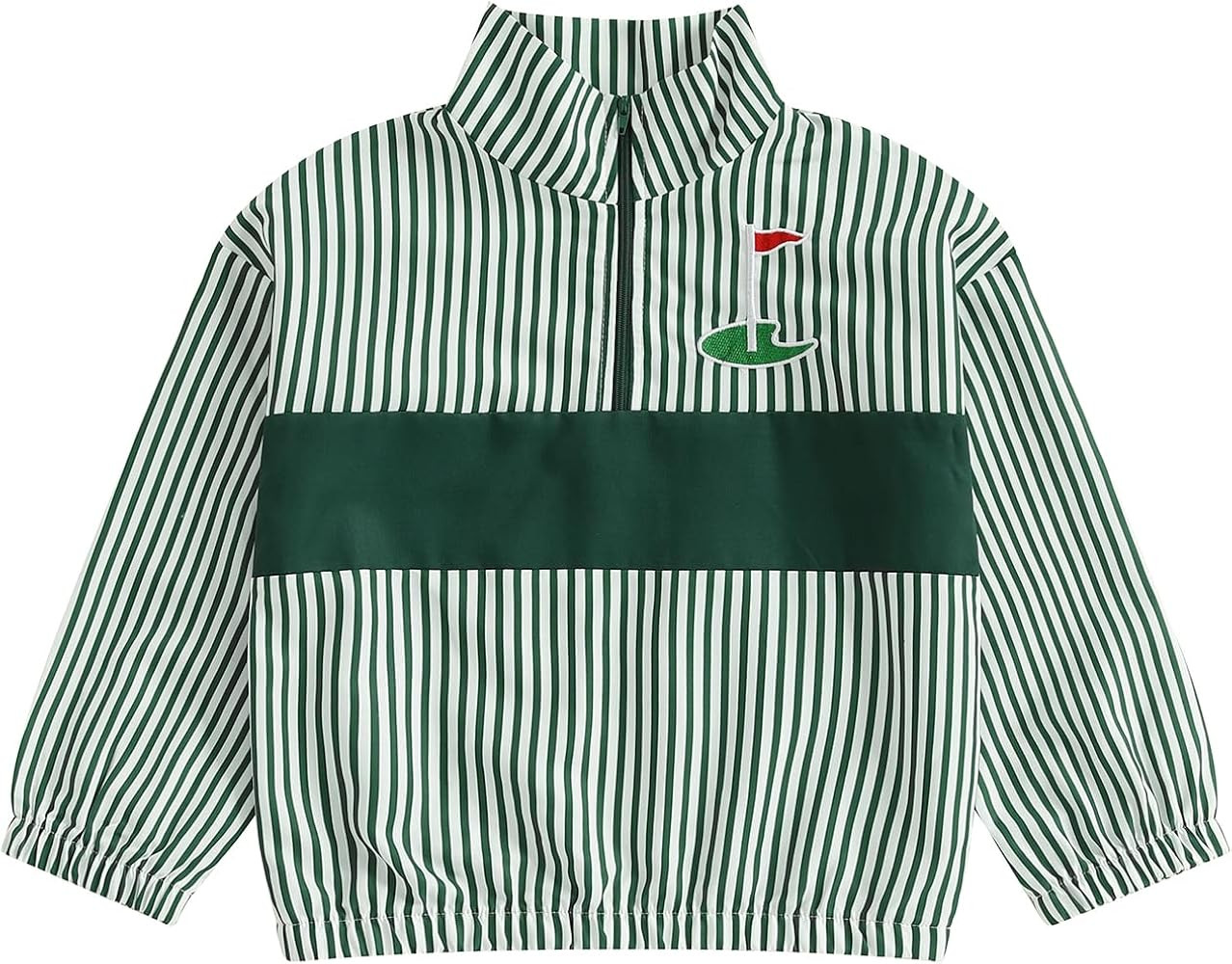 Baby Boy Jacket Toddler Golf Clothes Long Sleeve Lapel Button Down Top Infant First Birthday Outf... | Amazon (US)