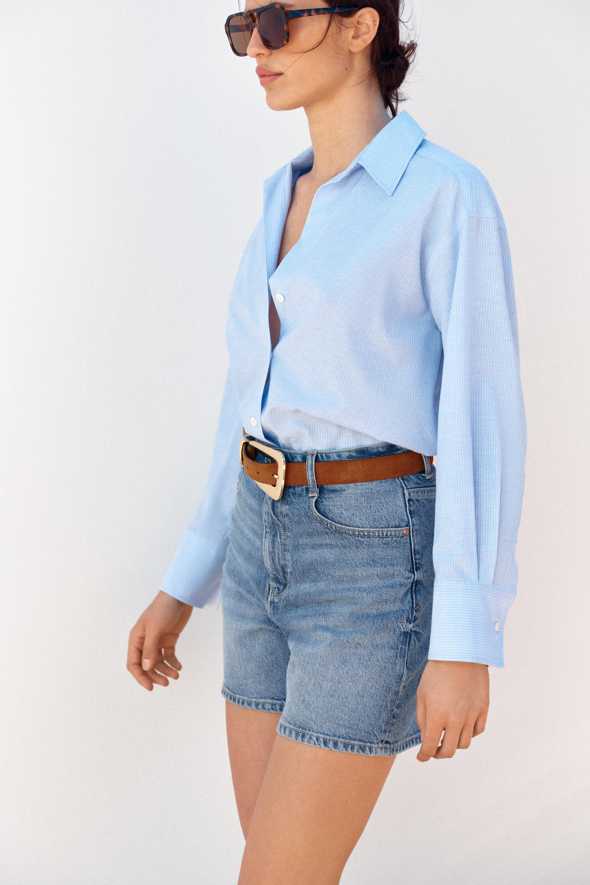 OXFORD SHIRT WITH COTTON | Zara UK