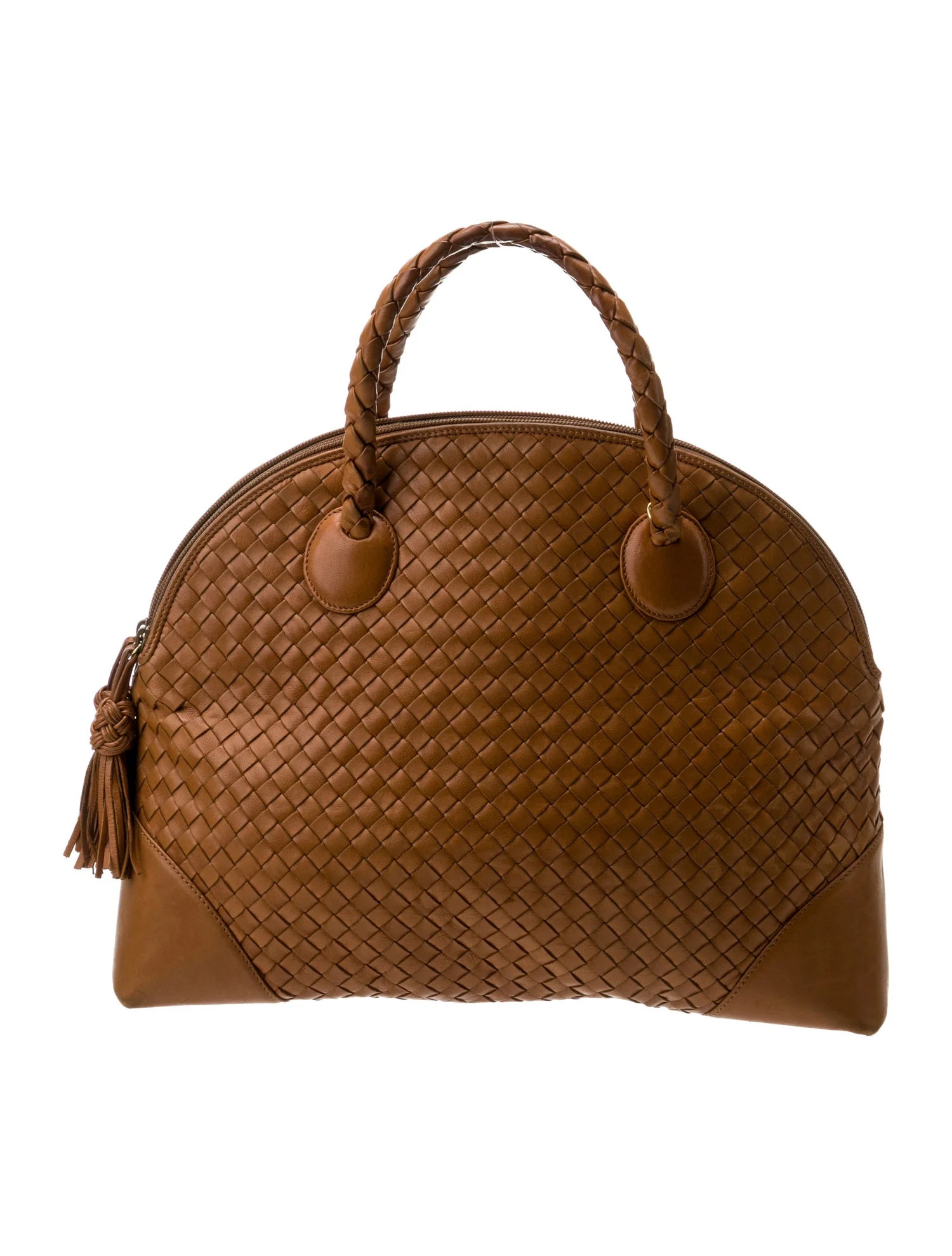 Intrecciato Top Handle Bag Vintage | The RealReal