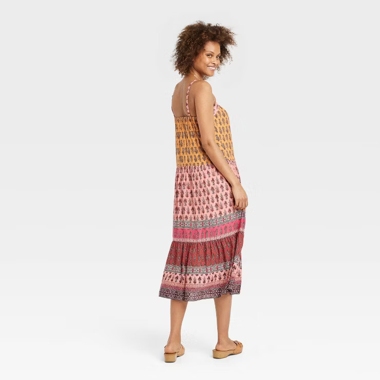 Women's Sleeveless Tiered A-Line Dress - Knox Rose™ | Target