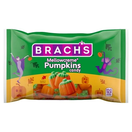 Brach s Mellowcreme Pumpkins Candy Halloween Candy Fall Treats 11 Ounce Bag | Walmart (US)
