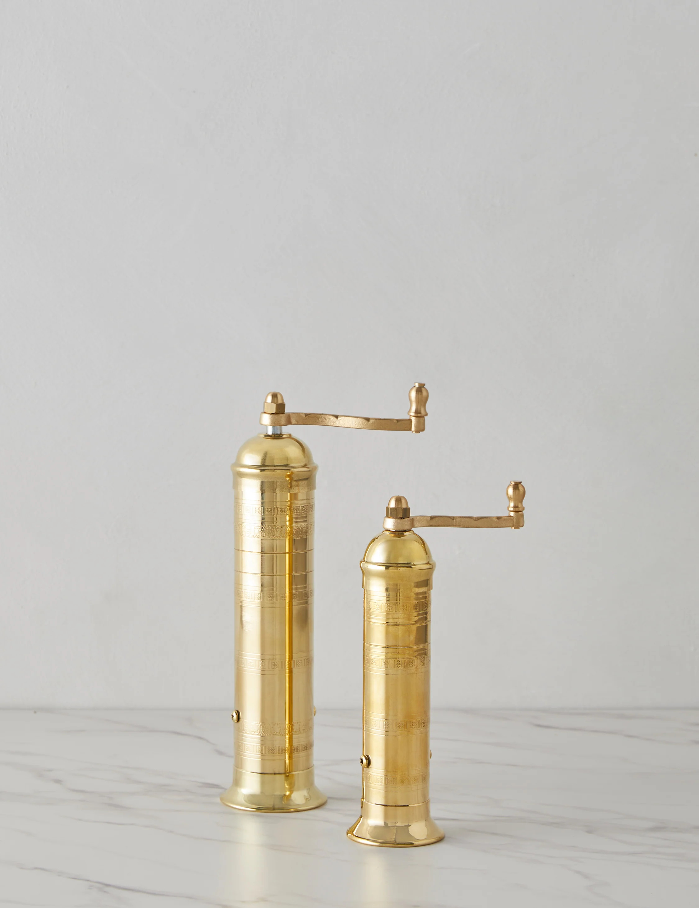 Atlas Brass Pepper Mill | Lulu and Georgia 