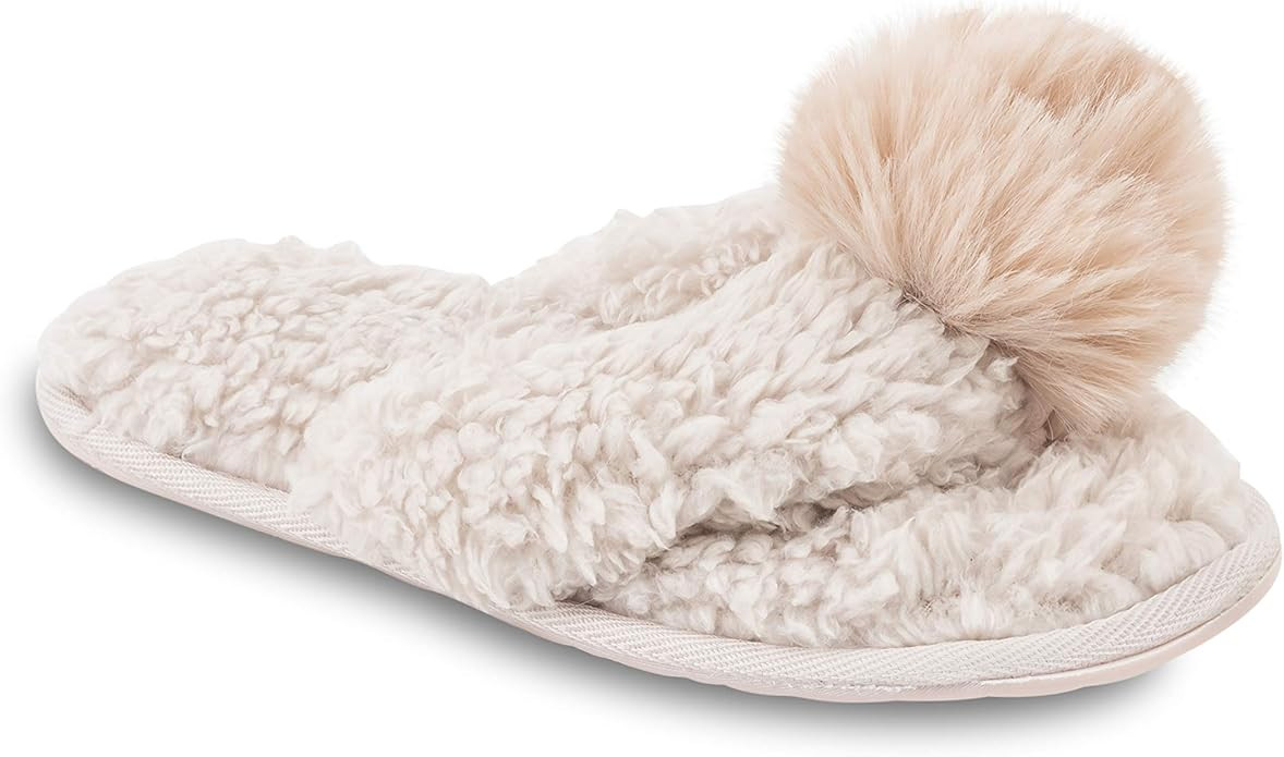 LEMON Women's Berber Flip Flop Slippers | Amazon (US)