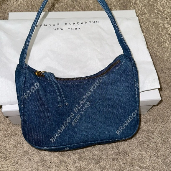 Brandon Blackwood denim SYL bag | Poshmark