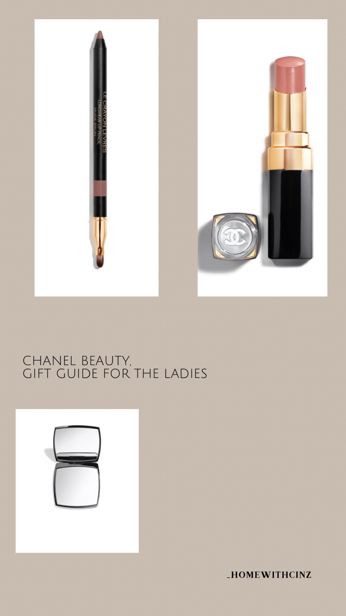 For the girlies, Chanel Beauty 
#chanel #chanelmakeup #makeup #luxemakeup

#LTKunder50 #LTKGiftGuide #LTKstyletip