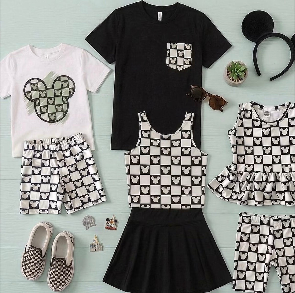 Matching family outfits perfect for Disney park day or photos or vacation in general! Love the Mickey color block here!

#LTKKids #LTKTravel #LTKootd