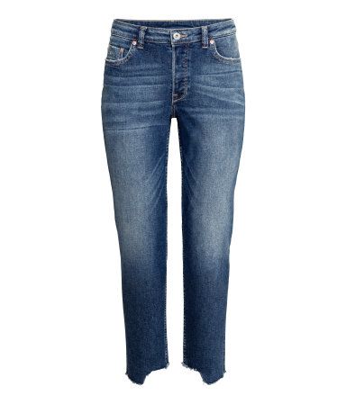 H&M Straight Cropped Jeans $29.99 | H&M (US)