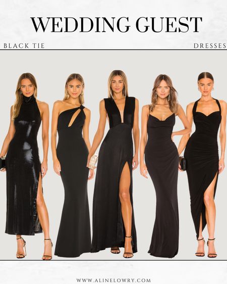 Wedding guest dresses ideas - black tie

#LTKstyletip #LTKFind #LTKwedding