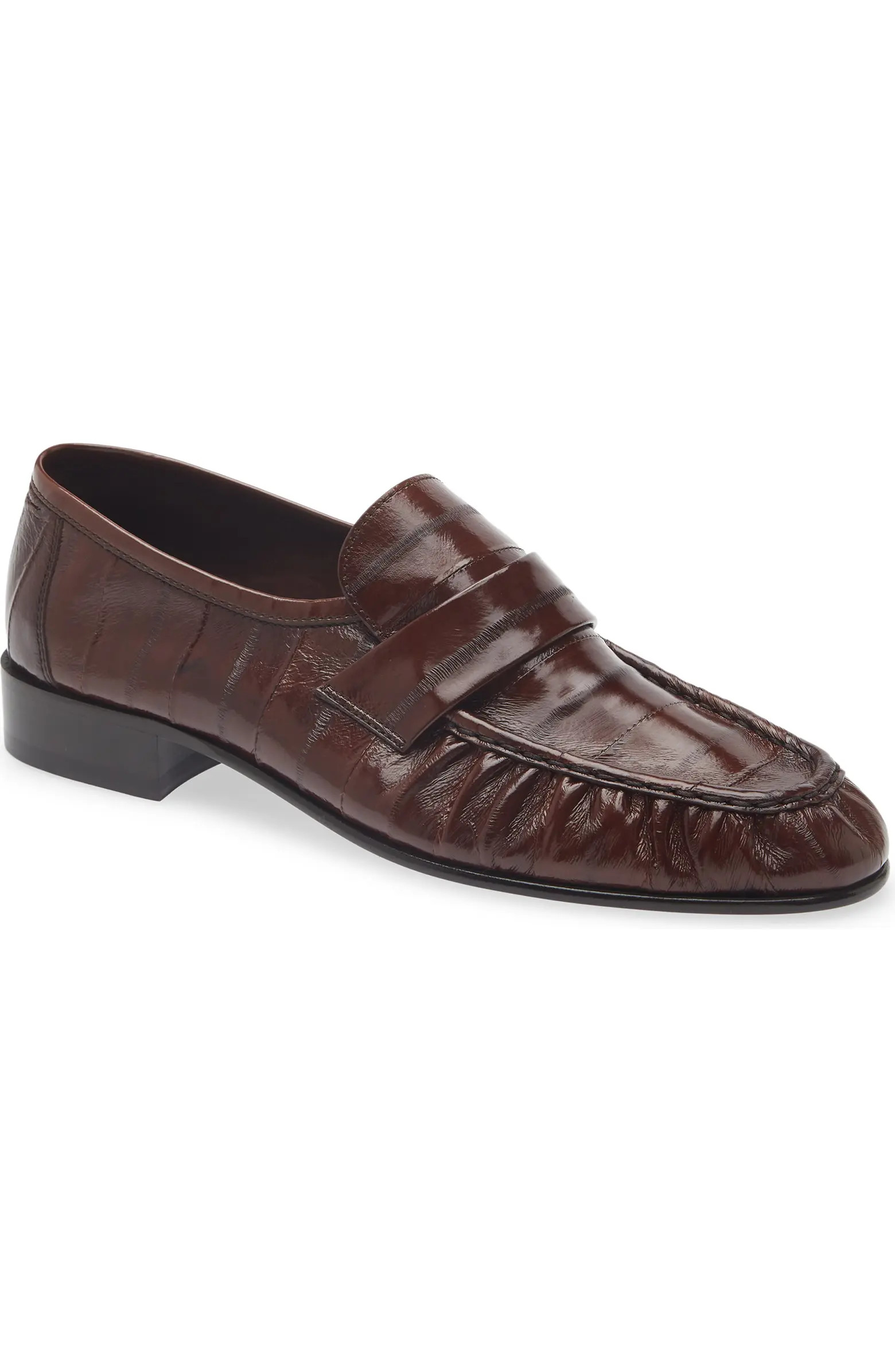 Soft Eelskin Loafer (Women) | Nordstrom