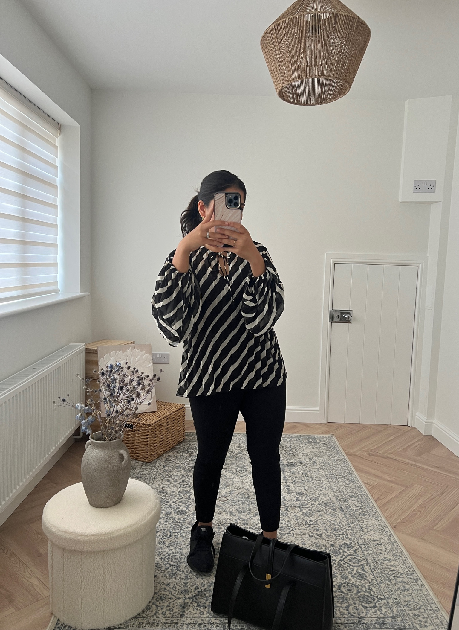 first of many work outfits 🫶🏽

- I'm wearing size S in the blouse with a vest under 
- I'm wearing size 10 in my favourite work trousers 


#LTKFind #LTKeurope #LTKSeasonal