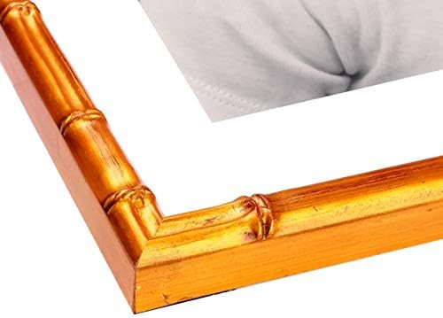 Perfect Cases and Frames Gold Picture Frame | 16x20Real Wood Frame | Gold Bamboo 3/4" | with Whit... | Amazon (US)