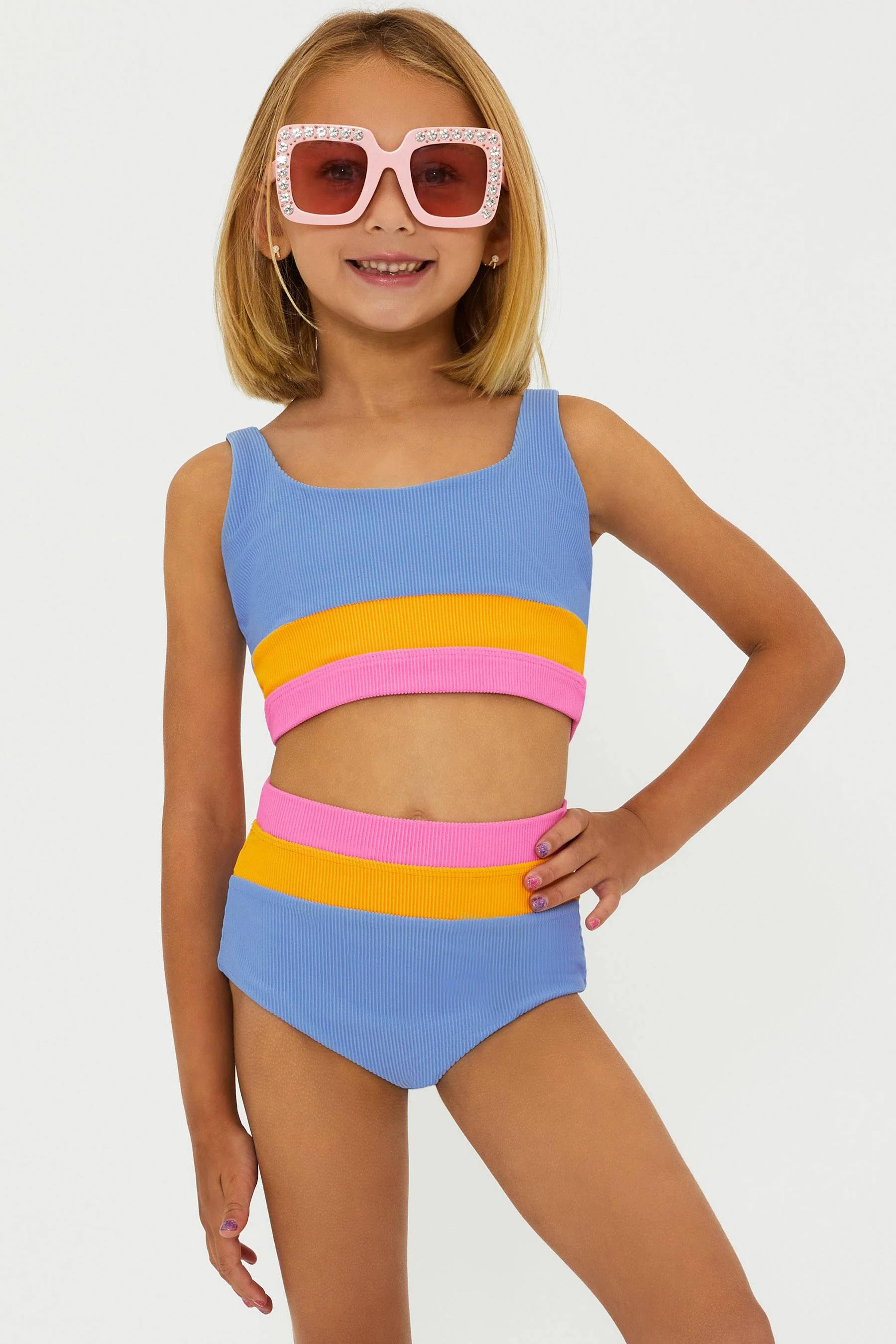 Little Mackenzie & Heidi Daydreamer Colorblock | Beach Riot | Beach Riot