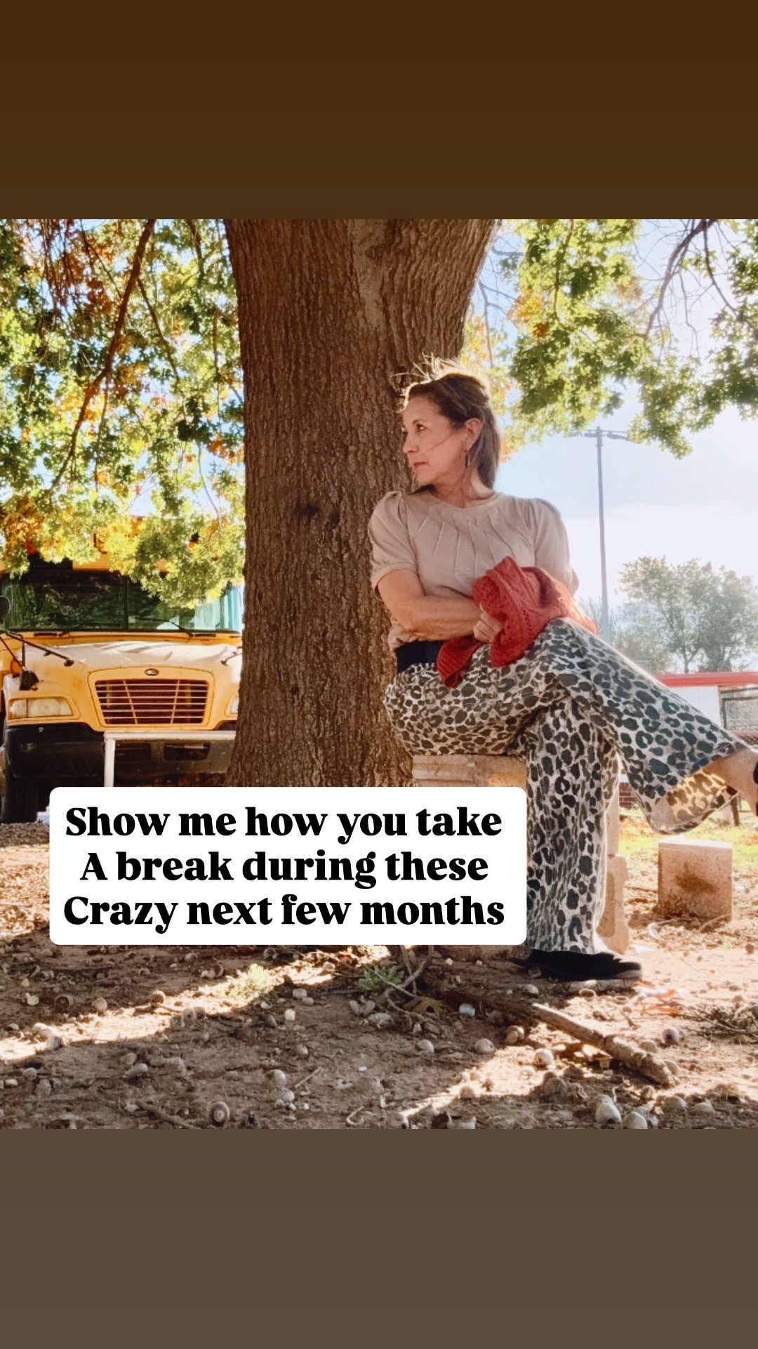 ☕️How do you take a break during these cra cra months coming up ??   At work I sit outside.  And home I go for a walk. Read or sit outside 
Book 📕 
Coffee ☕️ 
Dogs 🐶 
Sleep 💤
Walk/Run 👟

#LTKWorkwear #LTKvlog #LTKdayinmylife