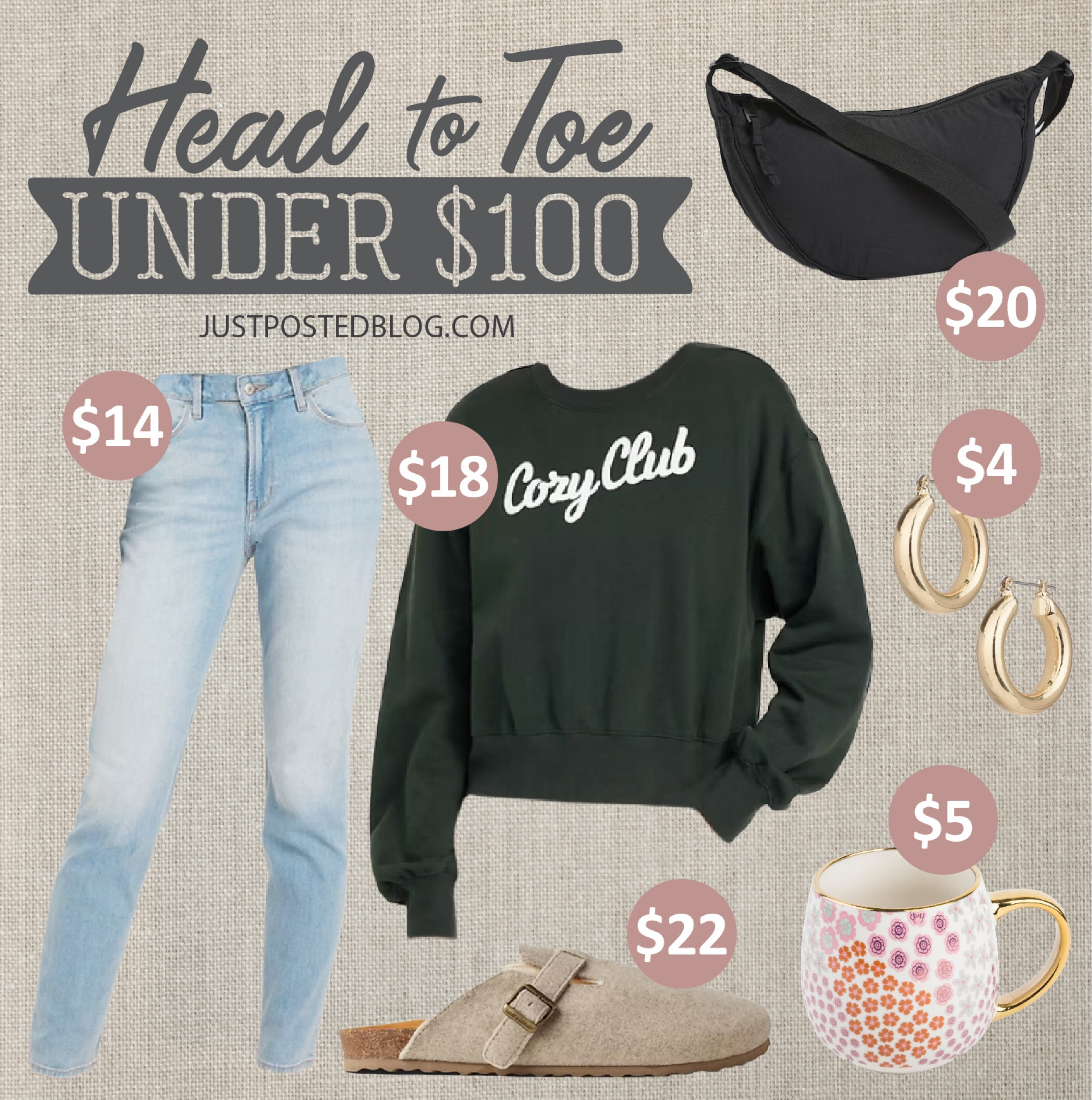 Loving this comfy and casual head to toe under $100 look!!! The jeans are on sale for only $14 through tonight!

#LTKSaleAlert #LTKFindsUnder100 #LTKHoliday