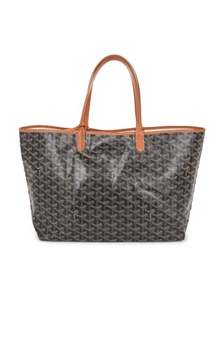 FWRD Renew Goyard Saint Louis PM Tote Bag in Black from Revolve.com | Revolve Clothing (Global)
