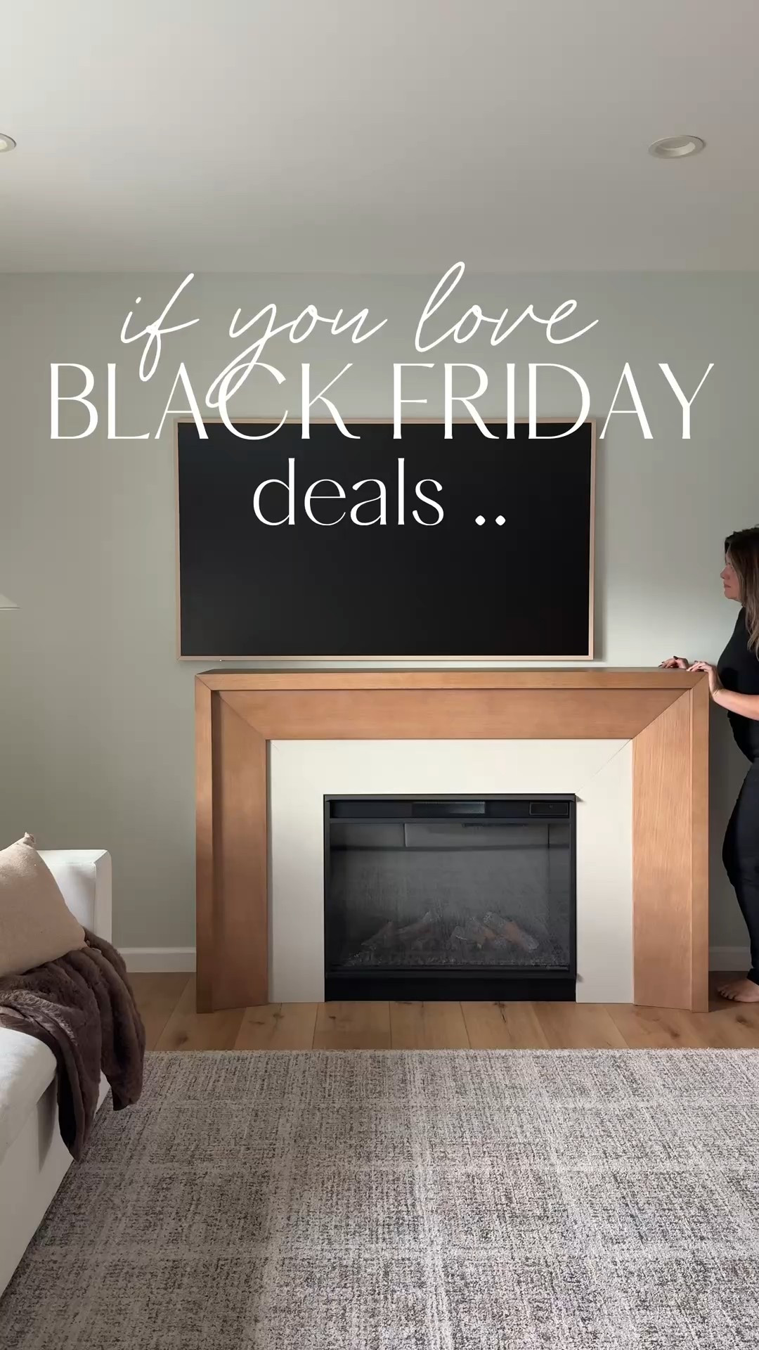 My NEW fireplace is on MAJOR DEAL for Black Friday!

Use code REALCYBERDEALS at checkout 🎉 and everything else on the website is also an additional 30% off already reduced sale prices! Ends 12/7! Happy Thanksgiving!

Keeping my mantel polished and intentional — layered garlands, brass bells, and a touch of red to bring the holiday warmth to this statement fireplace.

So excited for Christmas!

#amazonhome #christmas2025 

// Amazon, Amazon Christmas, Amazon Decor, Amazon Finds, Amazon Home, Amazon Home Finds, Amazon Must Haves, Christmas, Christmas Decor, Christmas Decorations, Home Decor, Christmas Garland, Holiday, Mantel, Mantel Decor

#LTKHoliday #LTKHome #LTKCyberWeek