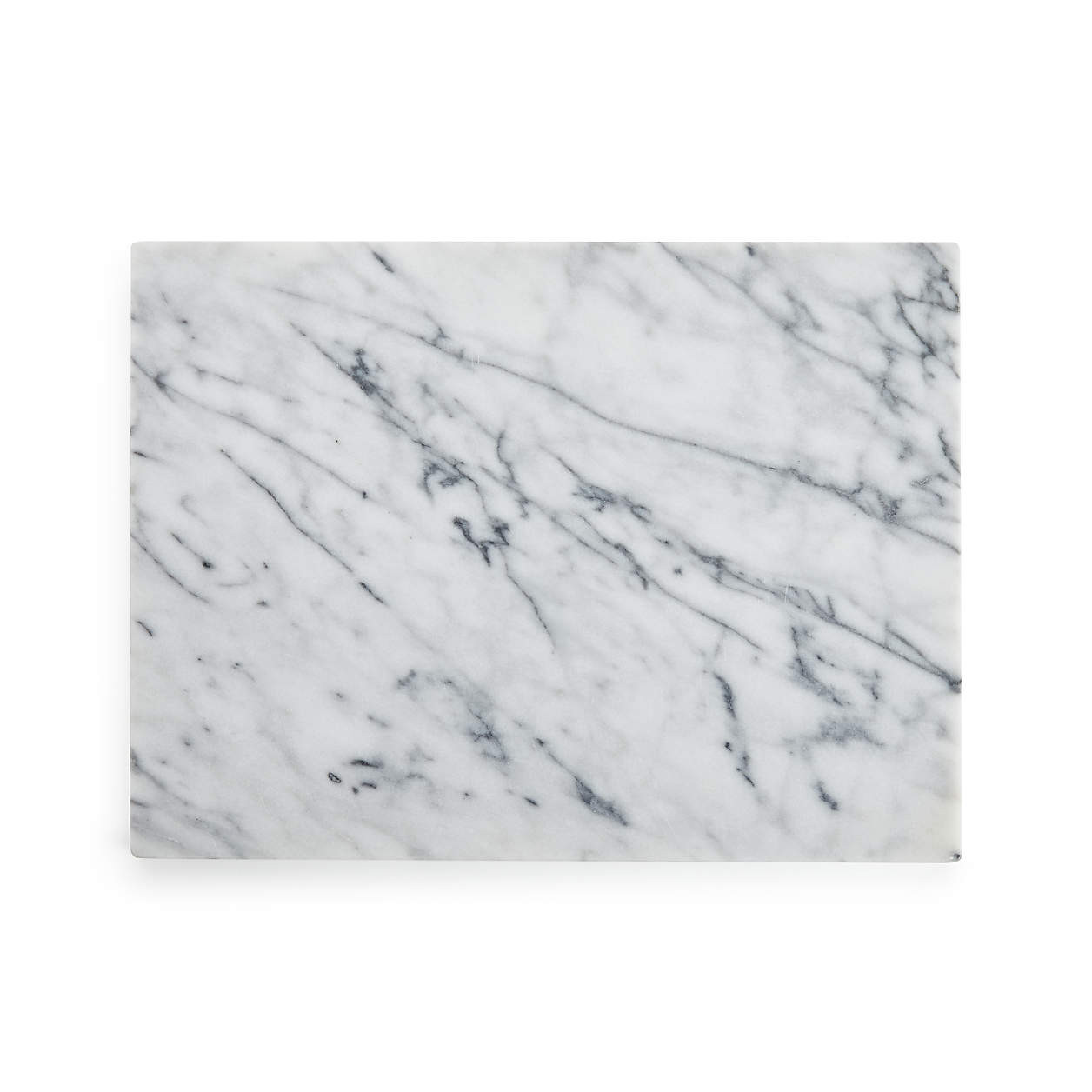 French Kitchen White Marble Platter Cheese Board Platter + Reviews | Crate & Barrel | Crate & Barrel
