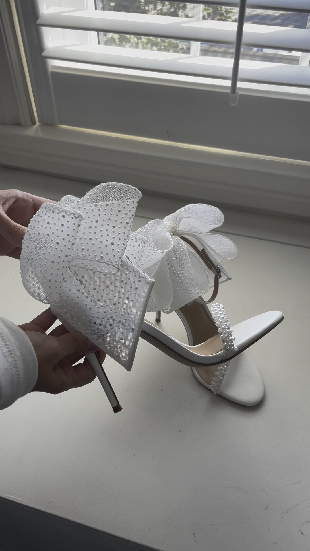 The dreamiest bridal heels from Steve Madden!

Bridal shoes white heels bride to be bachelorette wedding shoes white heels pearls bows open toe heels stilletos bridal finds 

#LTKstyletip #LTKwedding #LTKshoecrush