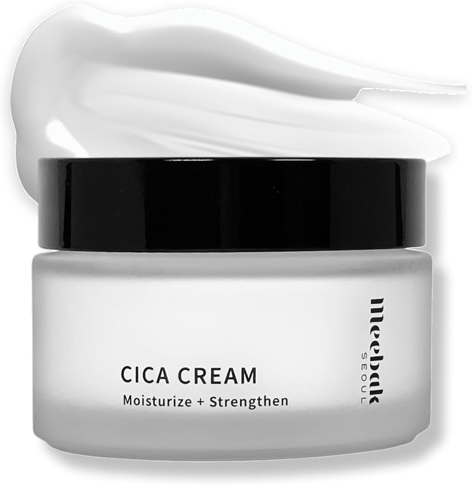 Meebak Cica Cream | Daily Repair Moisturizer with Niacinamide, Ceramide, & Retinol | Deep Hydrati... | Amazon (US)