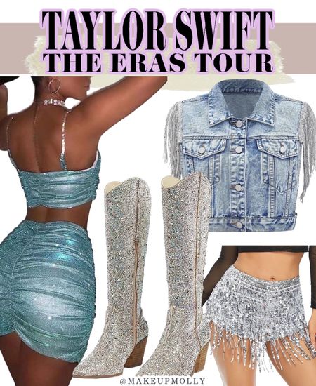 Taylor Swift Eras Tour Concert Outfit Ideas 💜
•
•
Taylor swift
Taylor swift concert outfit
Taylor swift concert 
Taylor swift outfit 
Taylor swift concert outfit amazon 
Taylor swift eras tour 
Taylor swift lover 
Taylor swift reputation 
Taylor swift 1889
Taylor swift eras 
Taylor swift amazon 
Amazon party dresses
Country concert outfit
Girly concert outfits 
Sequin dress
Sequin top 
Sequin blazer 
Sequin boots 
Sparkly dress
Fridge dress 
Rhinestone boots 
Black sparkly dress #LTKFestival 

#LTKFind #LTKSeasonal #LTKxPrimeDay
