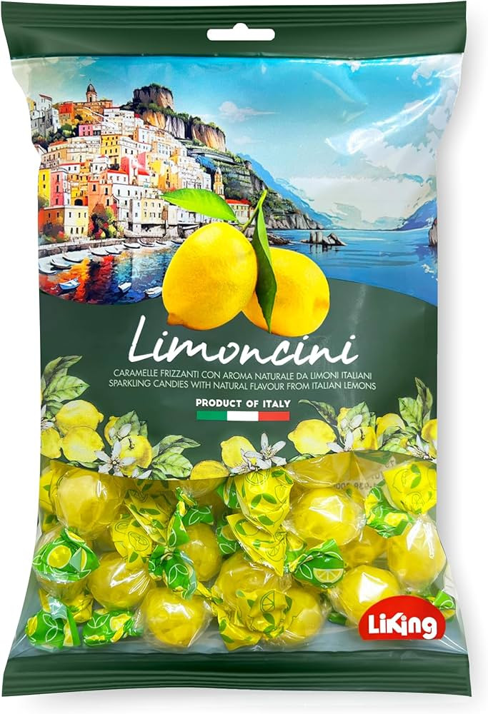 Sanniti Limoncini Frizzanti Candy | Sparkling Candies with Natural Flavor Made with Italian Lemon... | Amazon (US)