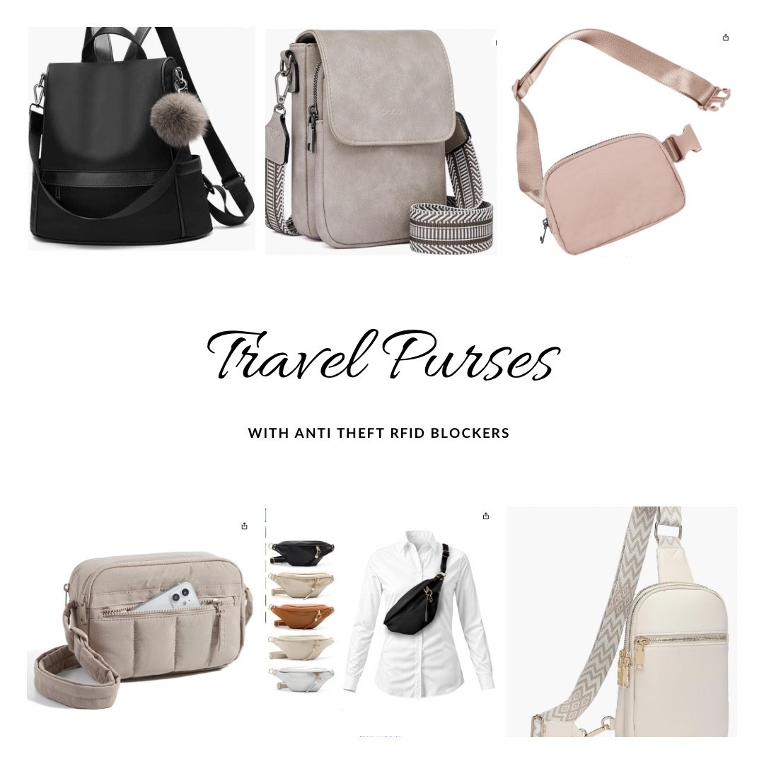 When you’re traveling especially abroad I highly recommend a purse that has RFID blocking so you don’t have to worry about anyone trying to steal your info! #LTKItBag



vacation outfit ideas, summer vacation essentials, beach vacation outfit, airport outfit, travel essentials, packing must-haves, weekend getaway outfit, travel gear, luggage set, carry-on suitcase

#LTKFindsUnder50 #LTKTravel