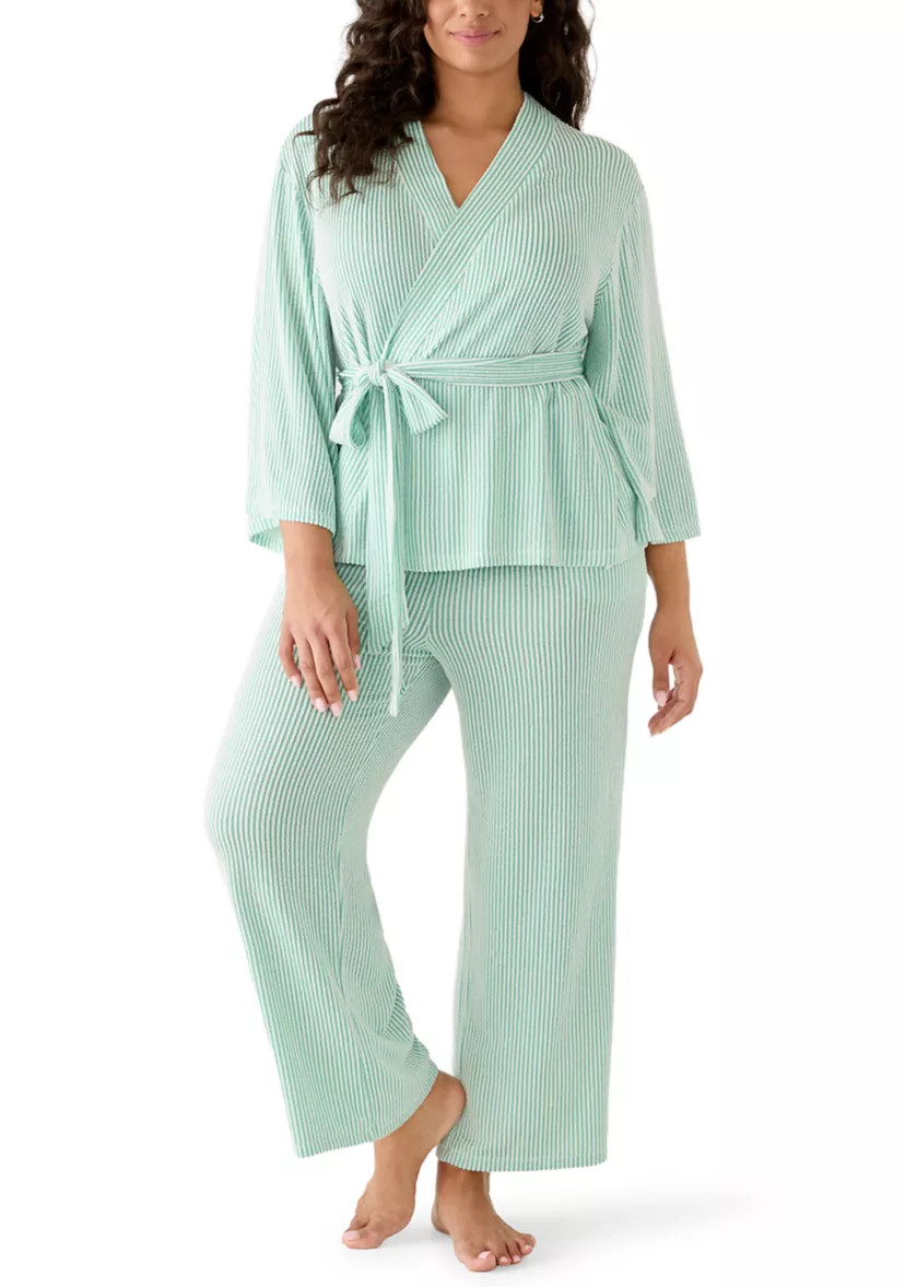 Plus Size Kimono Pant Set | Belk