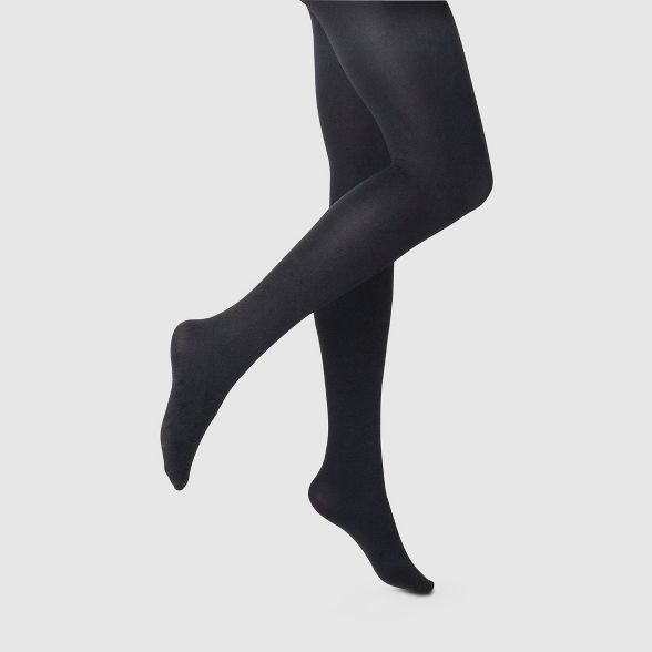 Women's 120D Blackout Tights - A New Day™ Black | Target