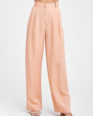 Emory Park High Waisted Wide Leg Trouser Pant | Express