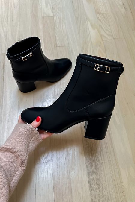 black bootie for spring or fall 
Spring shoes | transition shoe | winter to spring shoe | black boots | DSW shoes | DSW boots  

#LTKsalealert #LTKshoecrush #LTKSeasonal