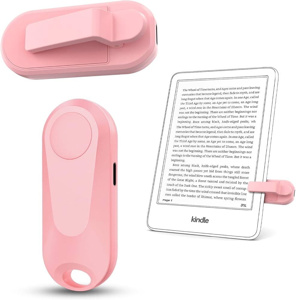 Remote Control Page Turner for Kindle Paperwhite Oasis Kobo eReaders, Camera Camcorder Remote Con... | Amazon (US)