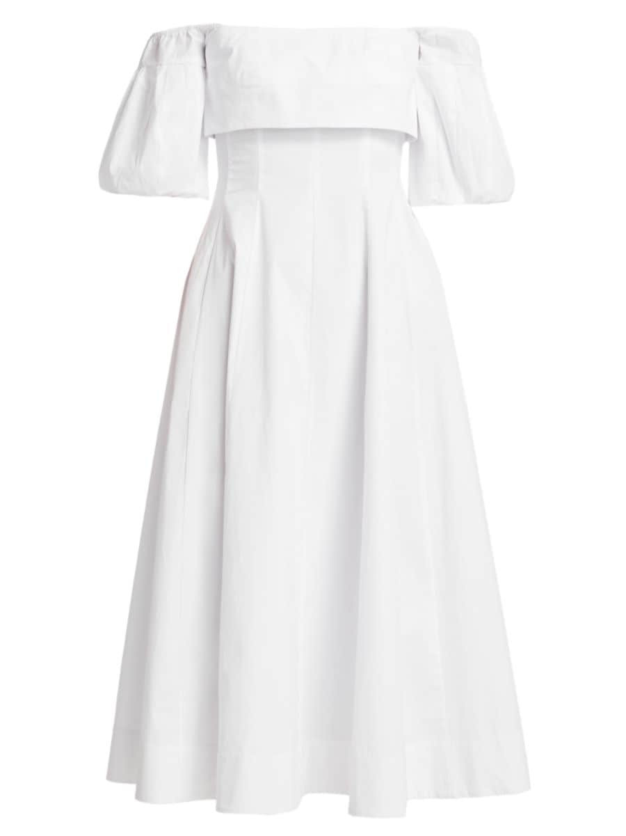 Palermo Puff-Sleeve Dress | Saks Fifth Avenue