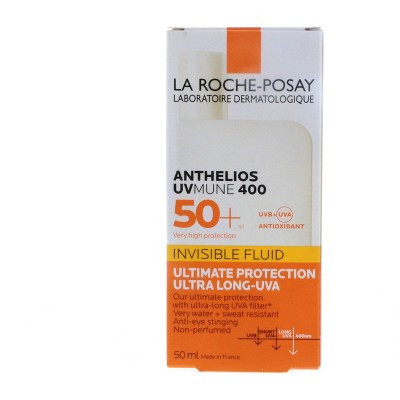La Roche Posay Anthelios UVmune 400 SPF 50 Face Sunscreen, Lightweight, Fast-Absorbing Fluid, 1.7 oz | Target