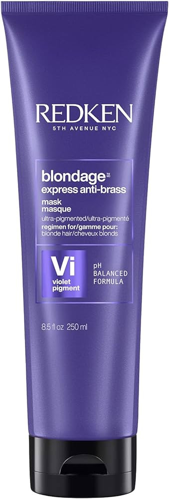 Redken Color Extend Blondage Express Anti-Brass Mask For Blonde & Highlighted Hair | Ultra-Pigmen... | Amazon (US)