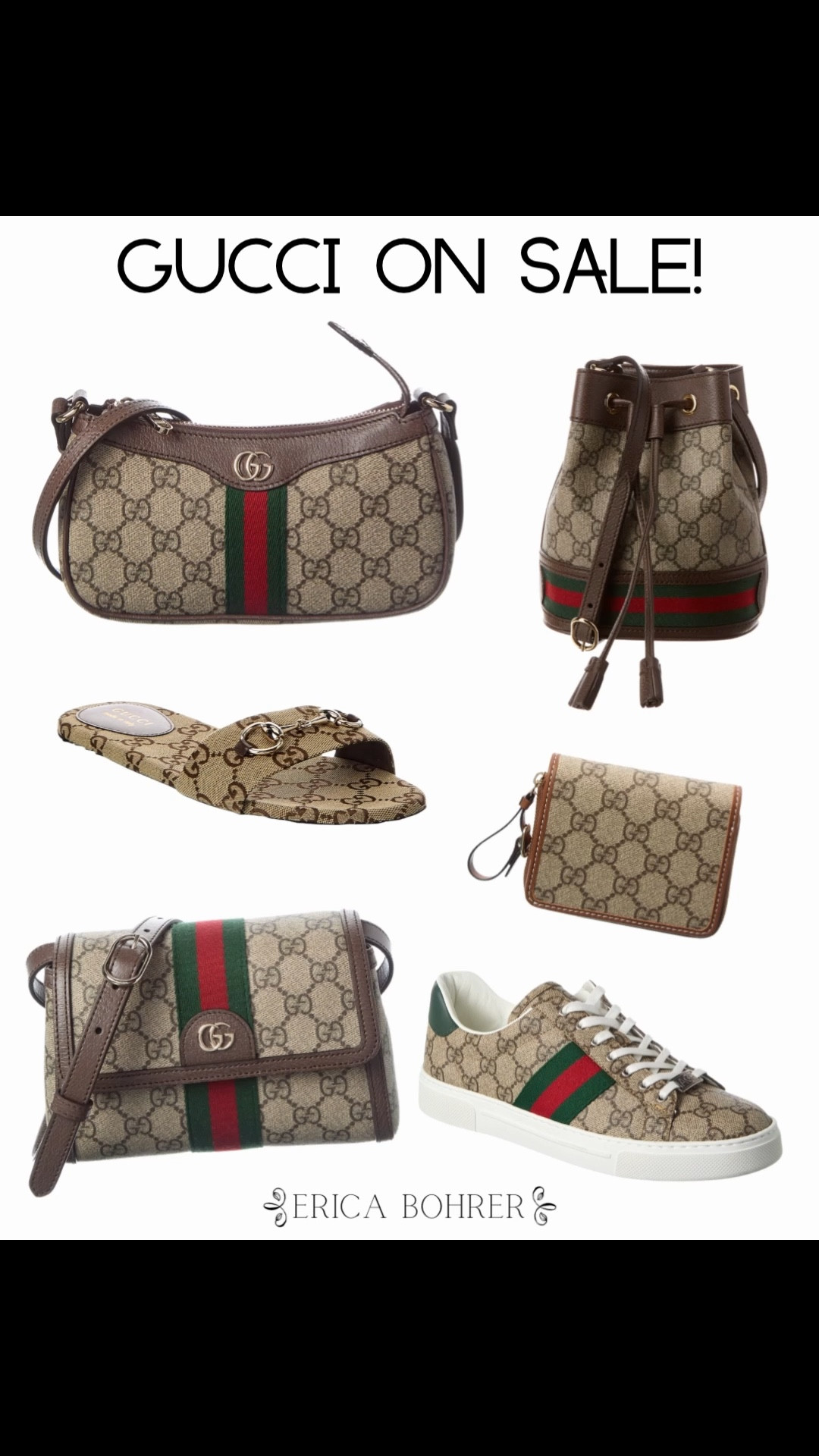 Gucci on sale.  I have an Ophedia bag and it really is a great everyday bag.  It goes with everything. 
#ltkbag 

#LTKSaleAlert