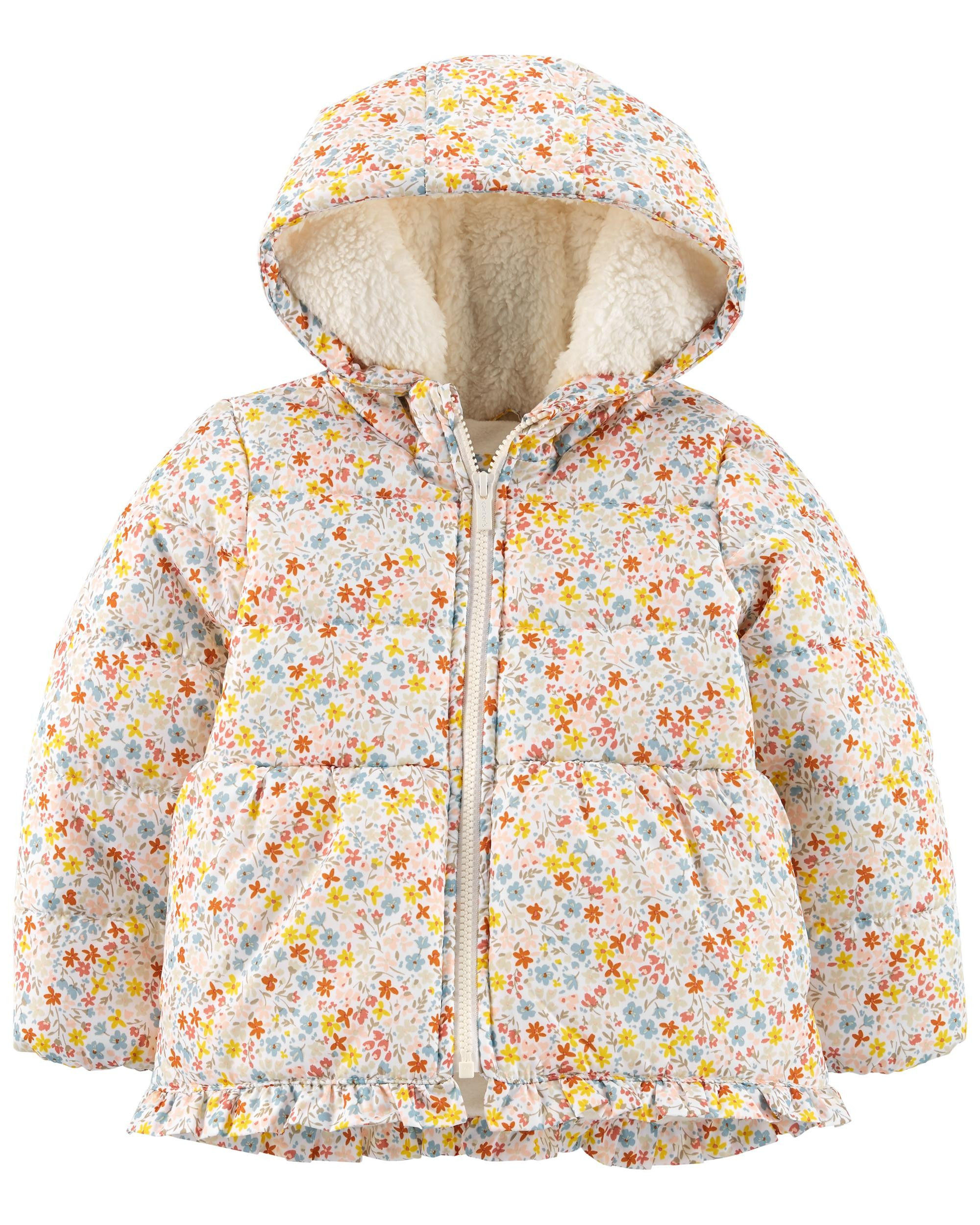 Floral Puffer Jacket | Carter's