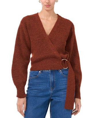 Crossover Cropped Sweater | Bloomingdale's (US)