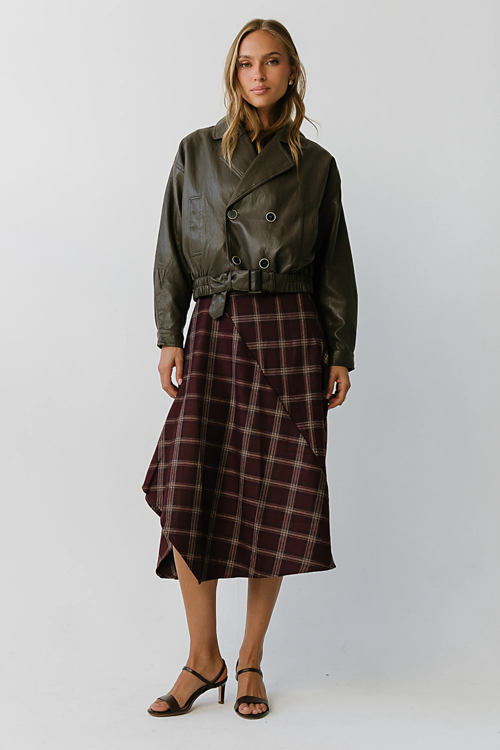 Mariam Plaid Skirt | Böhme US